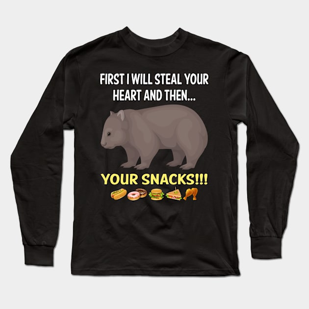 Steal Heart Wombat 06 Long Sleeve T-Shirt by blakelan128